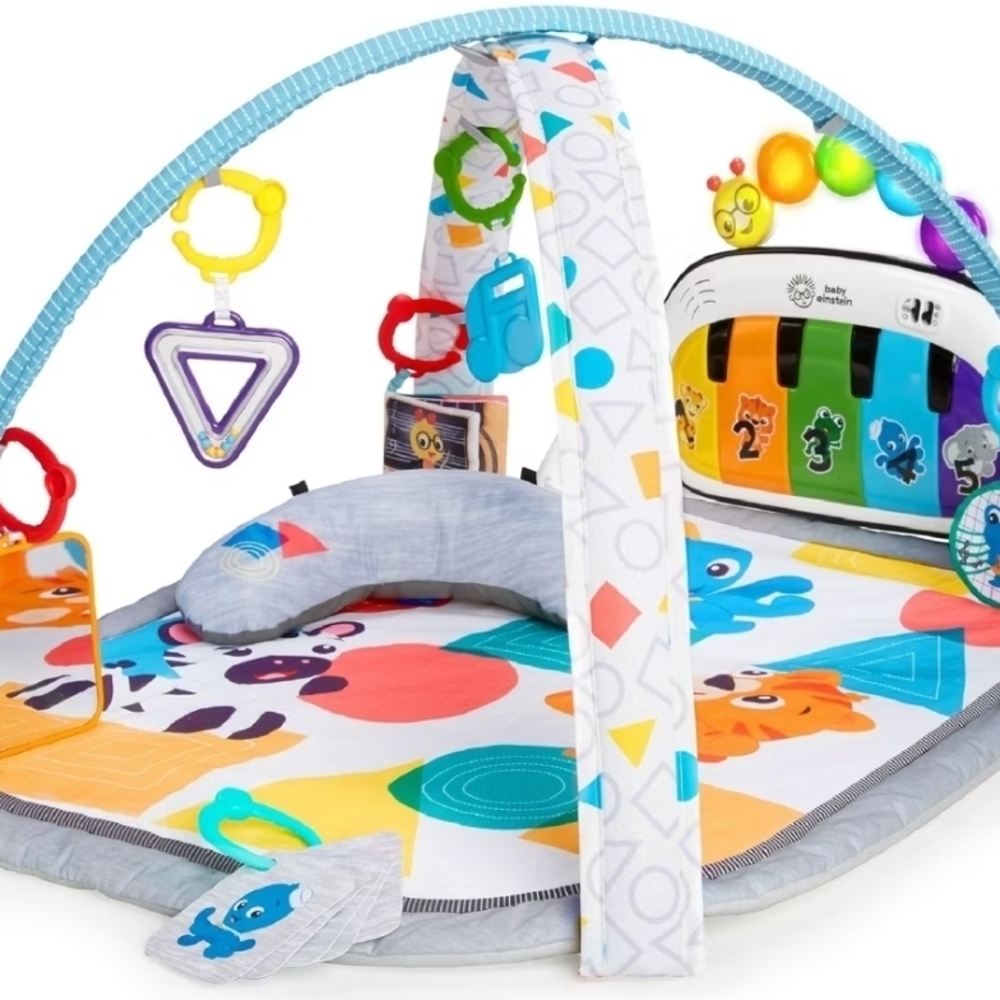 Colorful Baby Play Gym with Interactive Toys